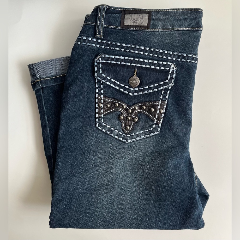 Earl Jean Denim Capris